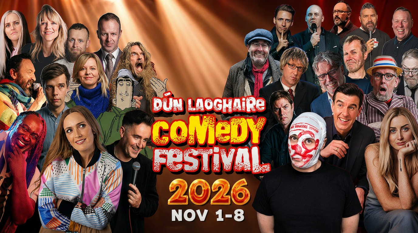 Dún Laoghaire Comedy Festival 2026 — Nov 1–8